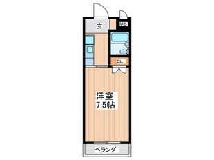 ベンベヌ－ト大西の物件間取画像